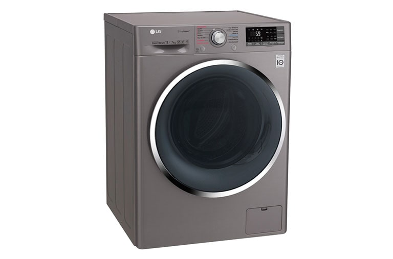 LG Lavadora - Secadora Carga Frontal con motor Inverter Direct Drive y capacidad total 11 kilos de lavado y 7 Kilos de secado, WD11DBS6