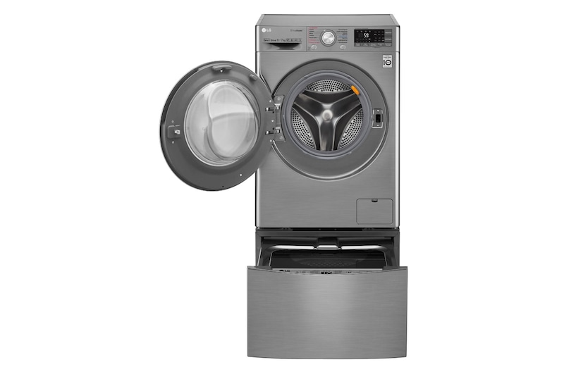 LG TWINWash™ Lavadora (11Kg) Secadora (7Kg) con Motor Inverter Direct Drive y Mini Lavadora (2Kg) con Motor Slim Inverter Direct Drive, WD11DBS6DTW