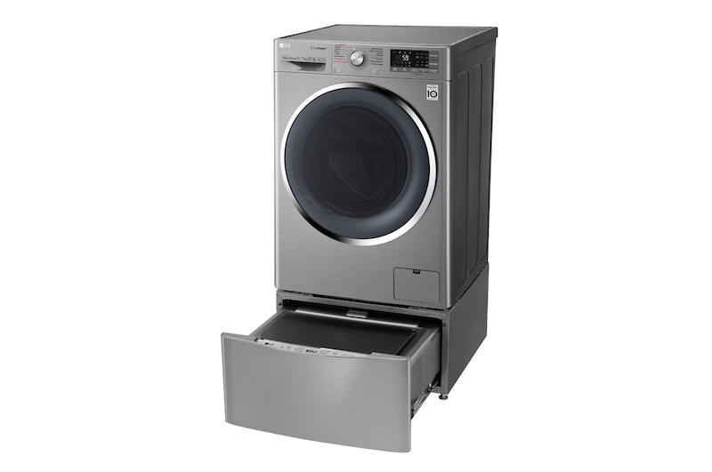 LG TWINWash™ Lavadora (11Kg) Secadora (7Kg) con Motor Inverter Direct Drive y Mini Lavadora (2Kg) con Motor Slim Inverter Direct Drive, WD11DBS6DTW