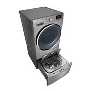 LG TWINWash™ Lavadora (11Kg) Secadora (7Kg) con Motor Inverter Direct Drive y Mini Lavadora (2Kg) con Motor Slim Inverter Direct Drive, WD11DBS6DTW