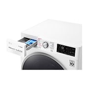 LG Lavadora-Secadora Carga Frontal con motor Inverter Direct Drive y capacidad total de 11 kilos de Lavado y 7 kilos de Secado, WD11WB4S6
