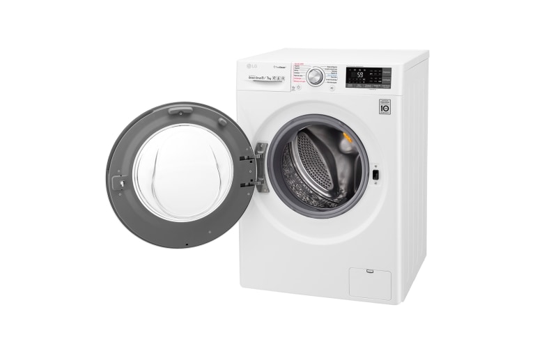 LG Lavadora – Secadora Carga Frontal con Motor Inverter Direct Drive y Capacidad Total de 11 kilos de lavado y 7 kilos de secado., WD11WBS6