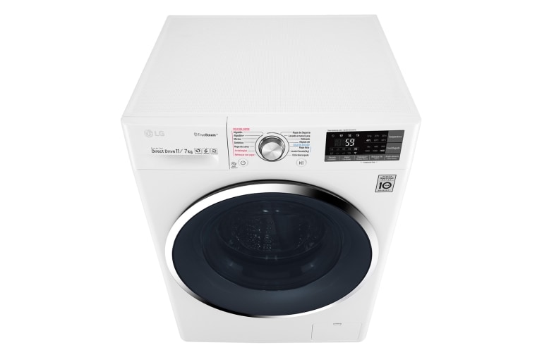 LG Lavadora – Secadora Carga Frontal con Motor Inverter Direct Drive y Capacidad Total de 11 kilos de lavado y 7 kilos de secado., WD11WBS6