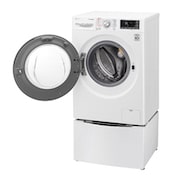 LG TWINWash™ Lavadora (11Kg) Secadora (7Kg) con Motor Inverter Direct Drive y Mini Lavadora (2Kg) con Motor Slim Inverter Direct Drive, WD11WBS6DTW
