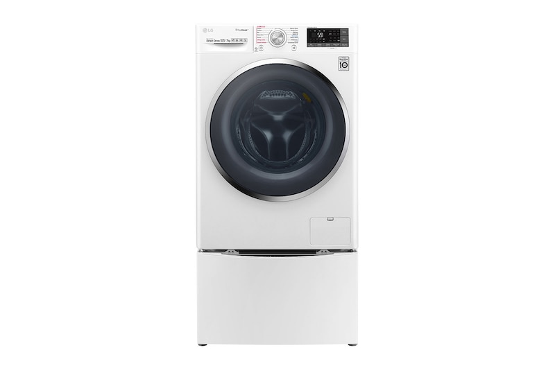 LG TWINWash™ Lavadora (11Kg) Secadora (7Kg) con Motor Inverter Direct Drive y Mini Lavadora (2Kg) con Motor Slim Inverter Direct Drive, WD11WBS6DTW