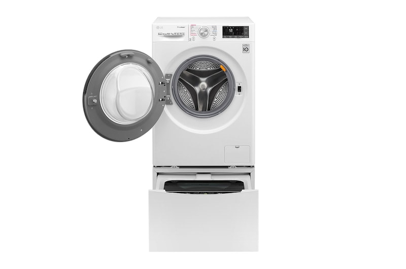 LG TWINWash™ Lavadora (11Kg) Secadora (7Kg) con Motor Inverter Direct Drive y Mini Lavadora (2Kg) con Motor Slim Inverter Direct Drive, WD11WBS6DTW