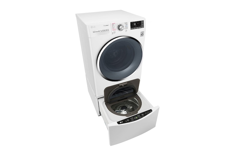 LG TWINWash™ Lavadora (11Kg) Secadora (7Kg) con Motor Inverter Direct Drive y Mini Lavadora (2Kg) con Motor Slim Inverter Direct Drive, WD11WBS6DTW