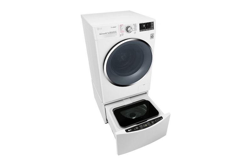 LG TWINWash™ Lavadora (11Kg) Secadora (7Kg) con Motor Inverter Direct Drive y Mini Lavadora (2Kg) con Motor Slim Inverter Direct Drive, WD11WBS6DTW