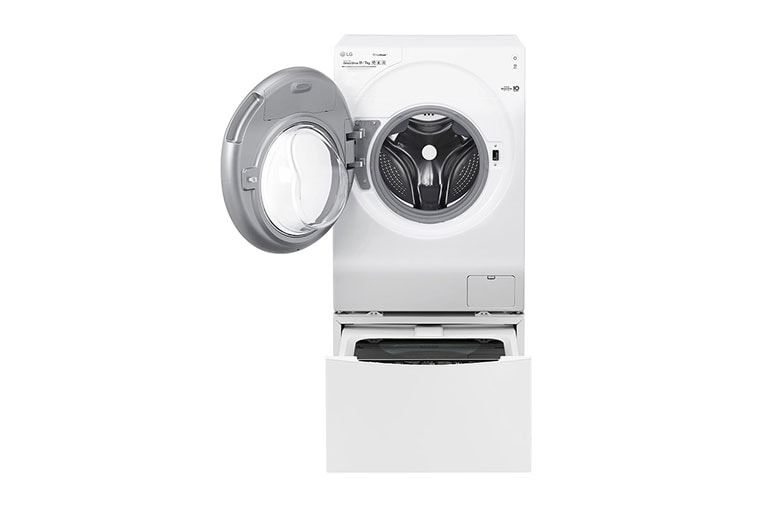 LG TWINWash™ Lavadora (11Kg) Secadora (7Kg) con Motor Inverter Direct Drive  y Mini Lavadora (2Kg) con Motor Slim Inverter Direct Drive, WD11WDS6TW