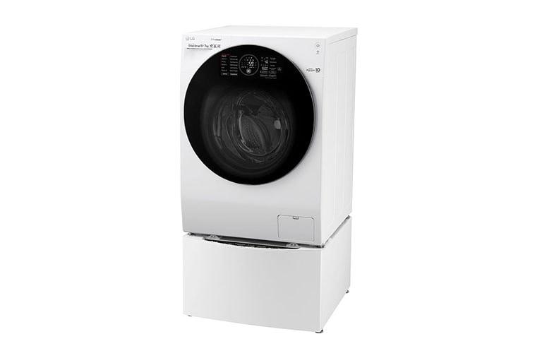 LG TWINWash™ Lavadora (11Kg) Secadora (7Kg) con Motor Inverter Direct Drive  y Mini Lavadora (2Kg) con Motor Slim Inverter Direct Drive, WD11WDS6TW