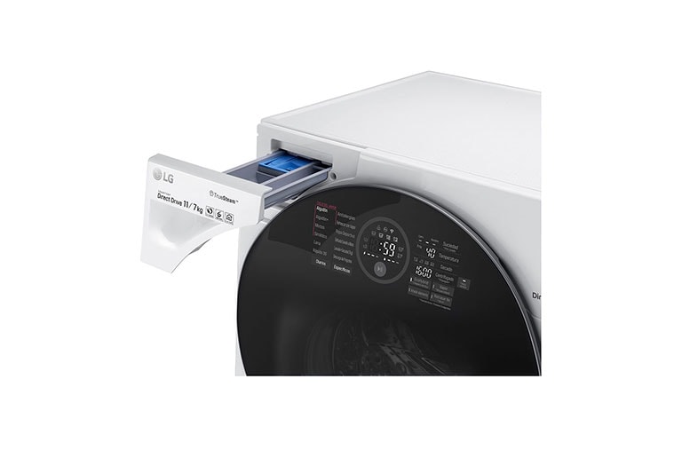 LG TWINWash™ Lavadora (11Kg) Secadora (7Kg) con Motor Inverter Direct Drive  y Mini Lavadora (2Kg) con Motor Slim Inverter Direct Drive, WD11WDS6TW