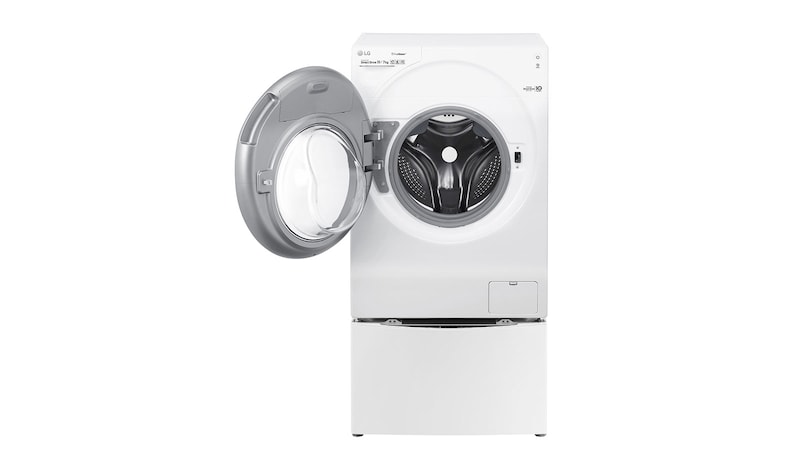 LG TWINWash™ Lavadora (11Kg) Secadora (7Kg) con Motor Inverter Direct Drive  y Mini Lavadora (2Kg) con Motor Slim Inverter Direct Drive, WD11WDS6TW