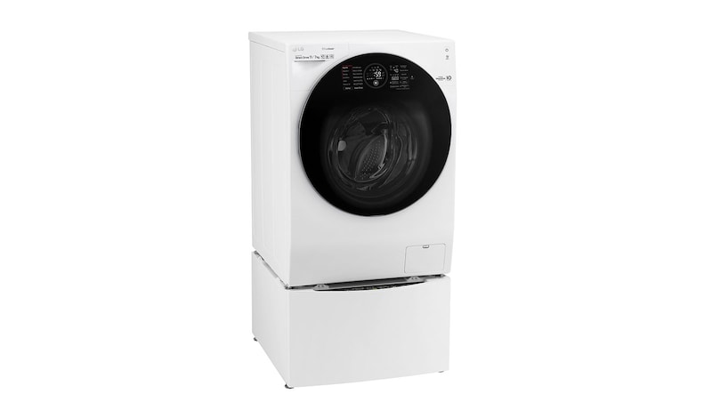 LG TWINWash™ Lavadora (11Kg) Secadora (7Kg) con Motor Inverter Direct Drive  y Mini Lavadora (2Kg) con Motor Slim Inverter Direct Drive, WD11WDS6TW