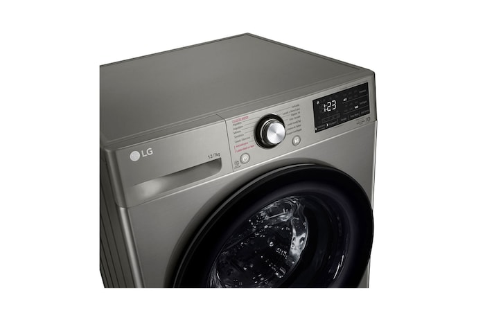 LG Lavadora Secadora 12Kg/7Kg con AIDD™, WD12VVC5S6C