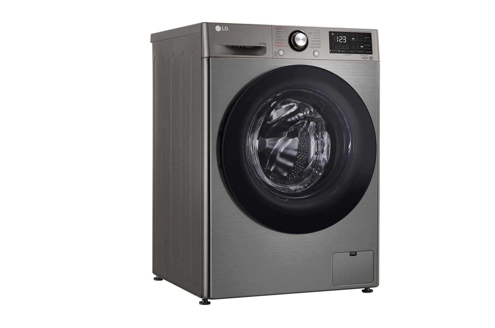 LG Lavadora Secadora 12Kg/7Kg con AIDD™, WD12VVC5S6C