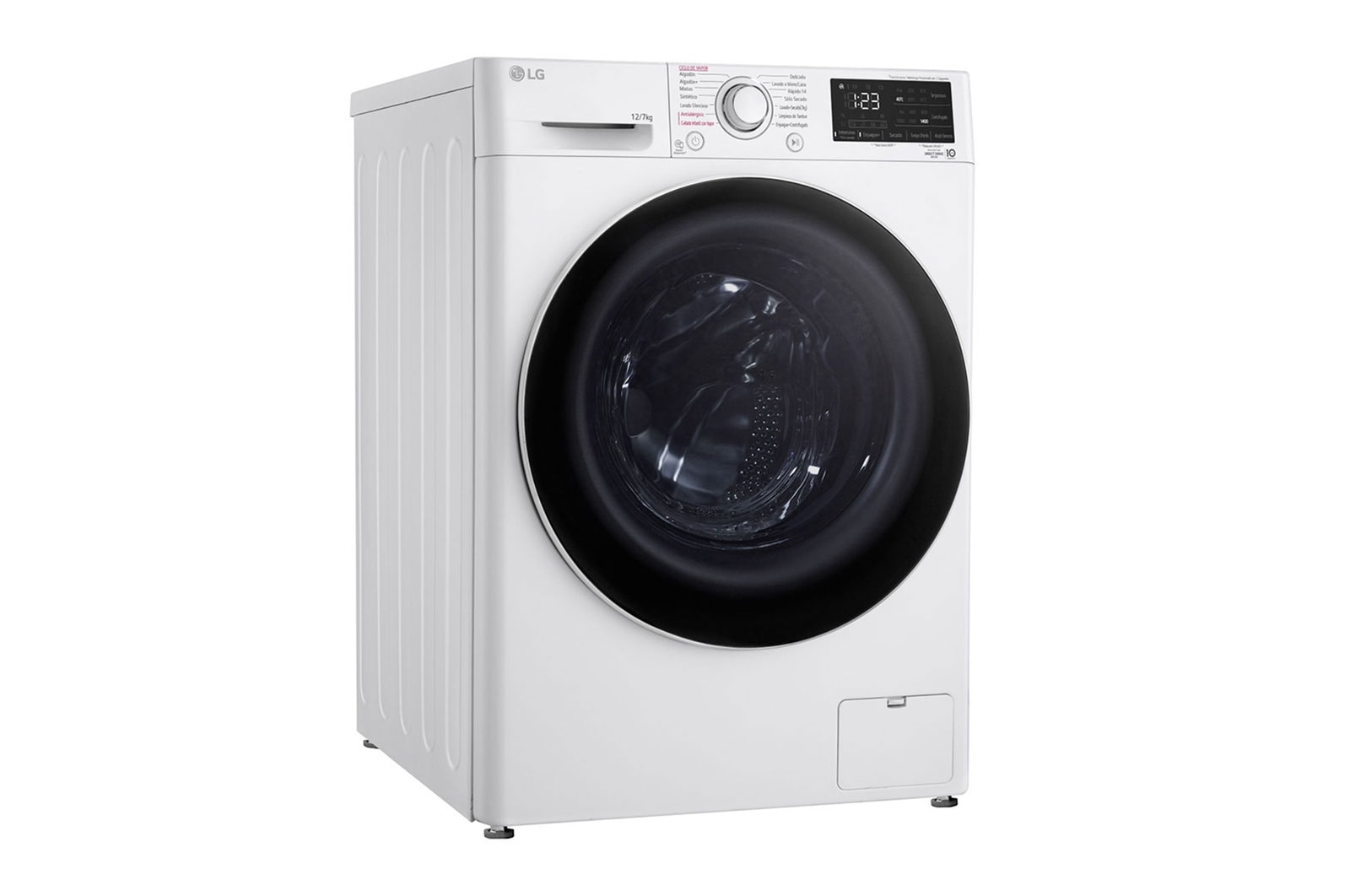 LG Lavadora Secadora 12Kg/7Kg con AIDD™, WD12WVC5S6