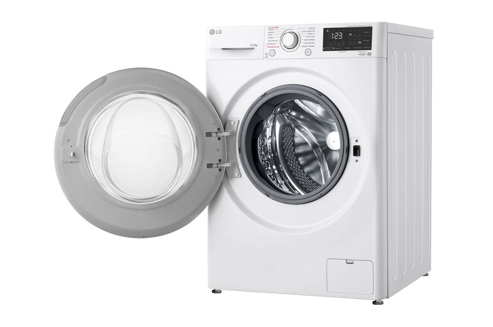 LG Lavadora Secadora 12Kg/7Kg con AIDD™, WD12WVC5S6