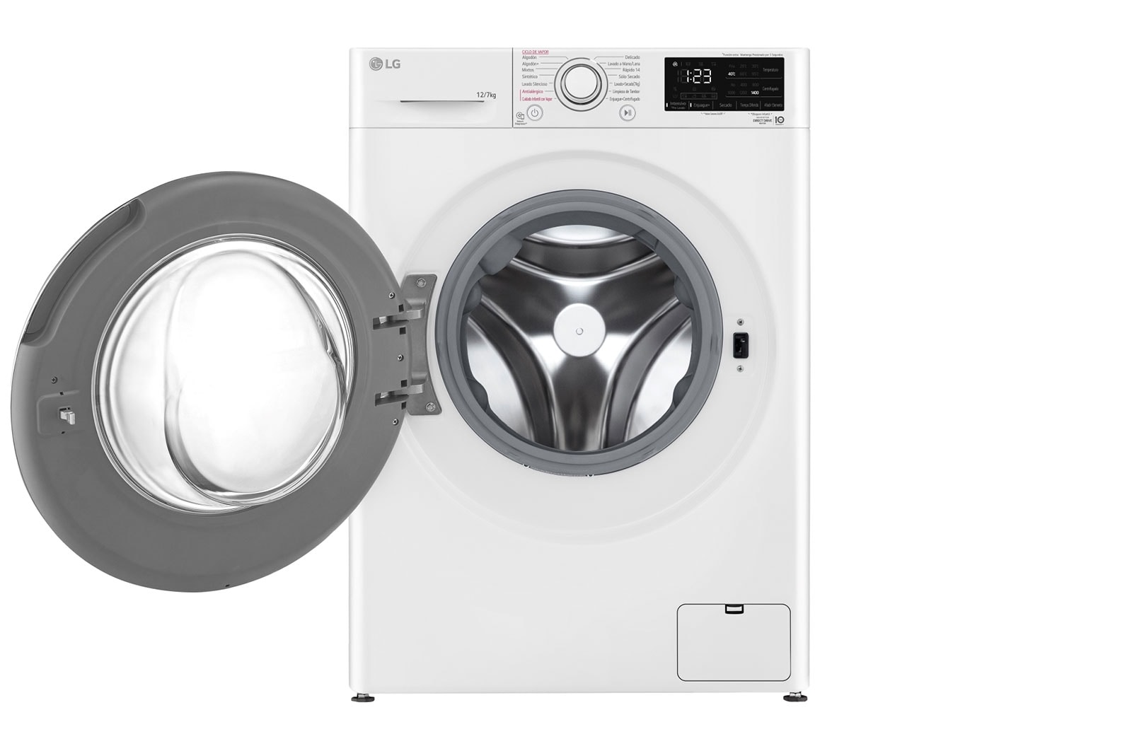 LG Lavadora Secadora 12Kg/7Kg con AIDD™, WD12WVC5S6