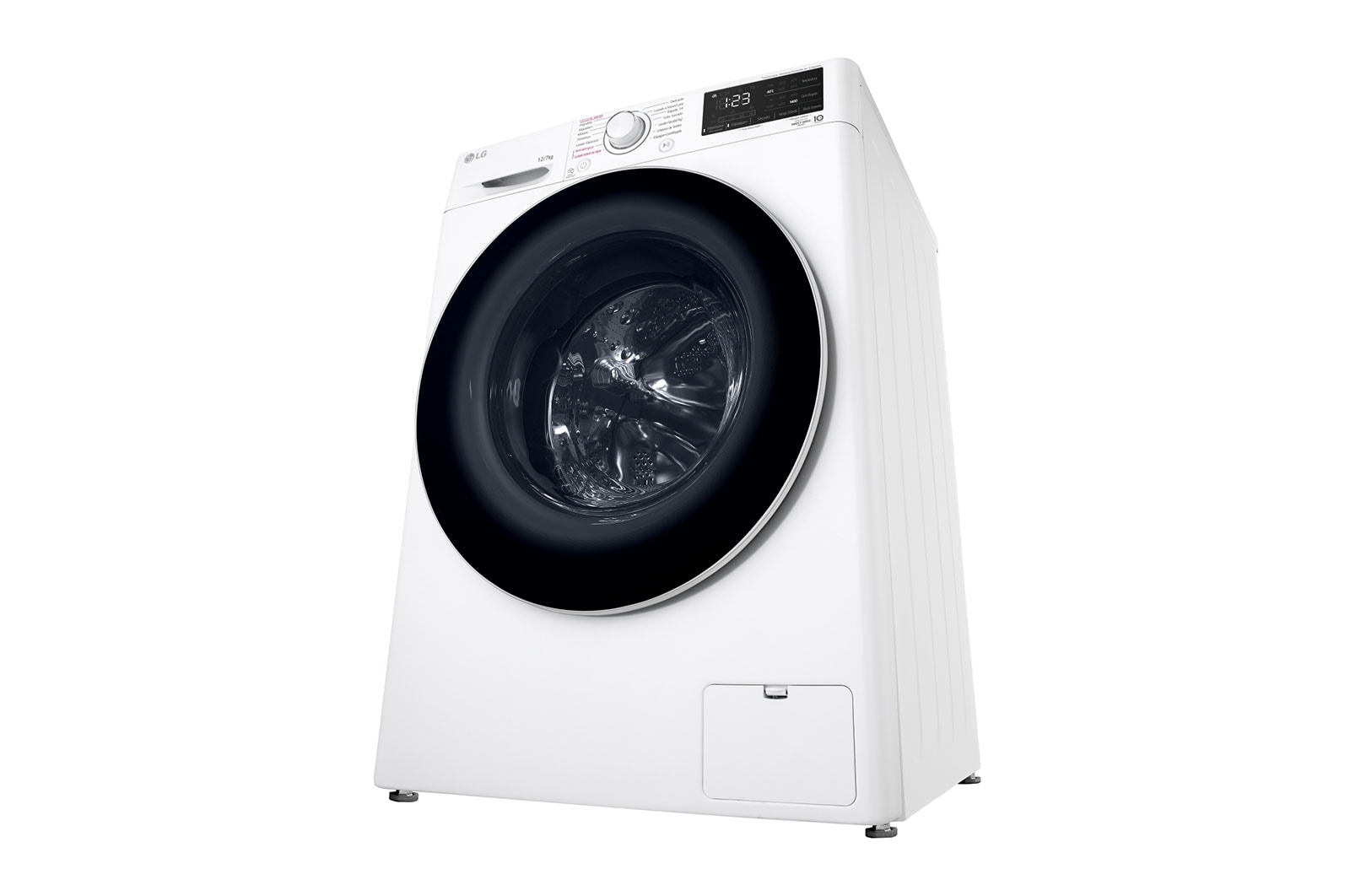 LG Lavadora Secadora 12Kg/7Kg con AIDD™, WD12WVC5S6