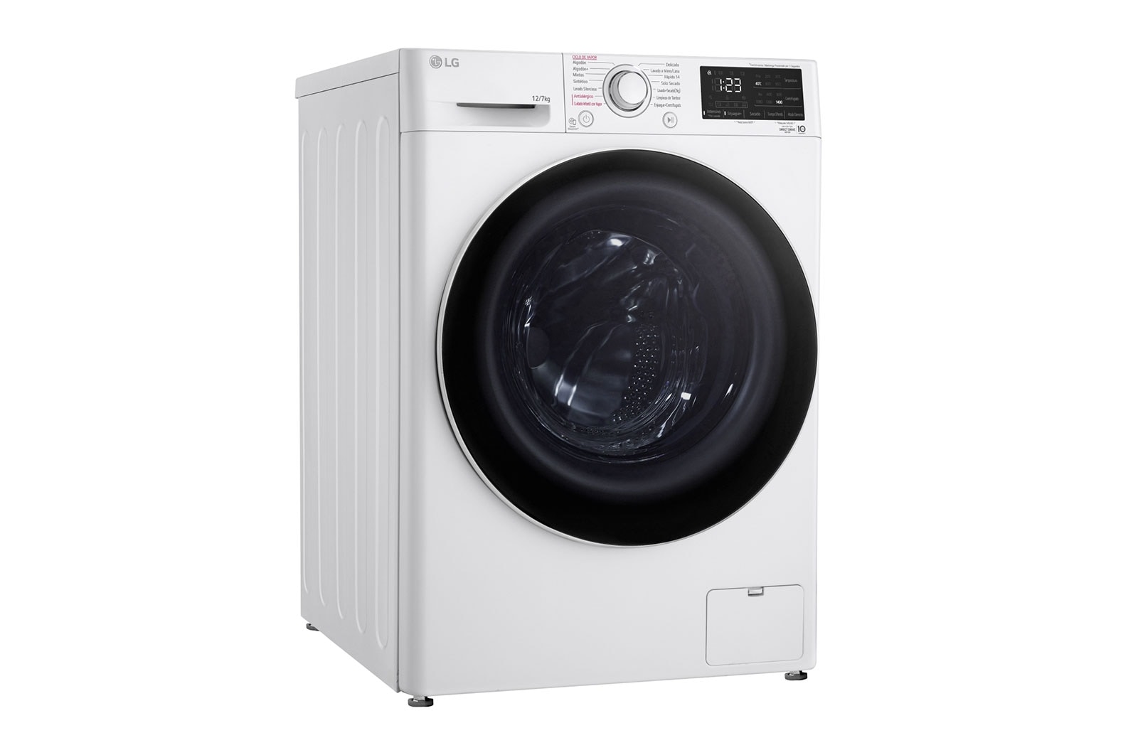 LG Lavadora Secadora 12Kg/7Kg con AIDD™, WD12WVC5S6