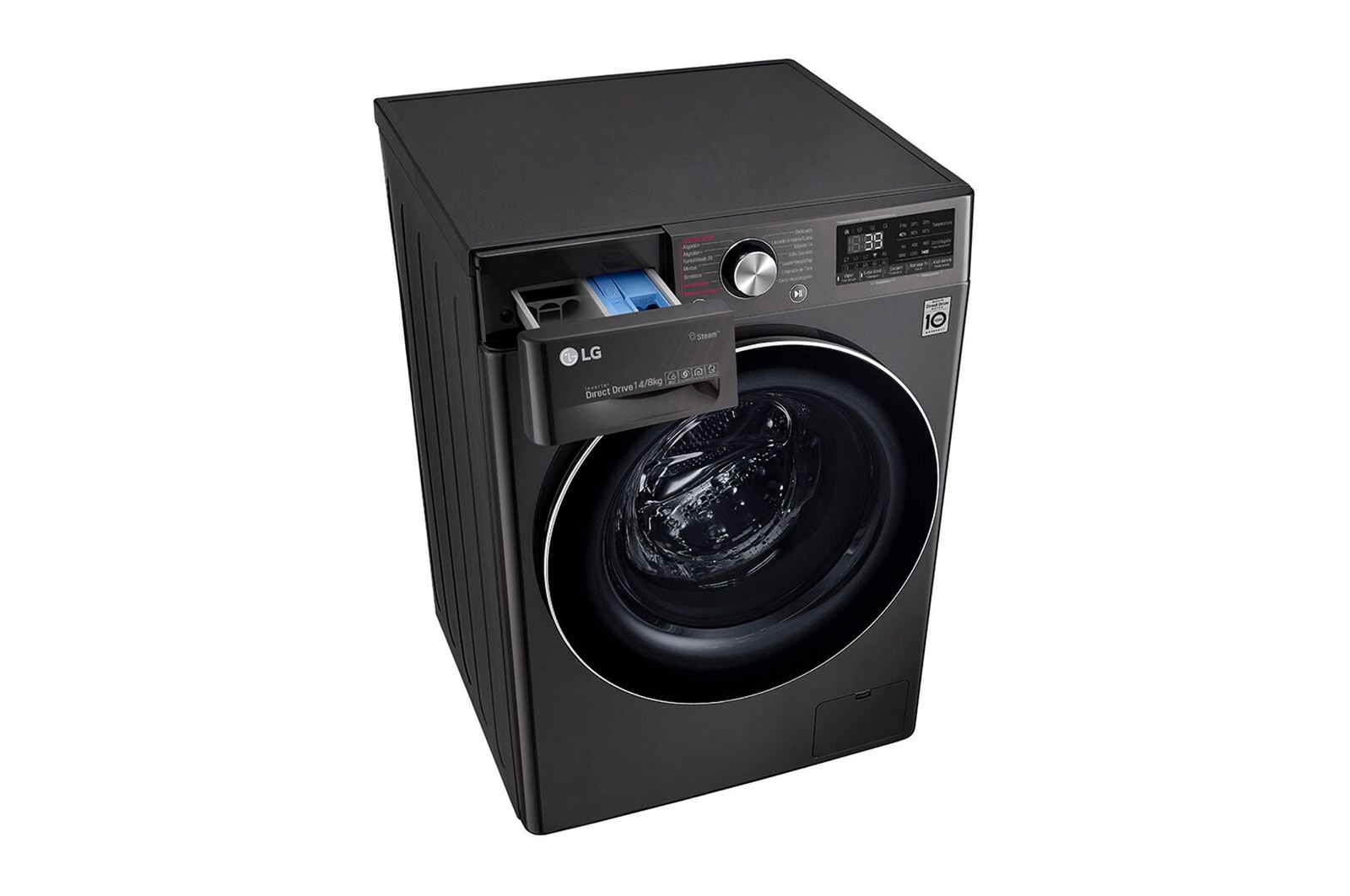 LG Lavadora Secadora 14Kg/8Kg con AIDD™ y Steam+, WD14BVC2S6C