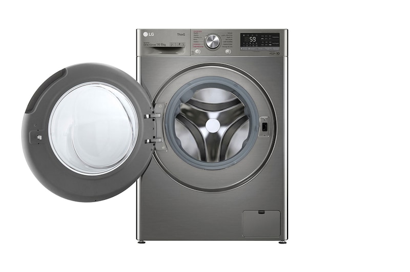 LG Lavadora Secadora 14Kg/8Kg con AIDD™ y Steam, WD14VVC4S6C