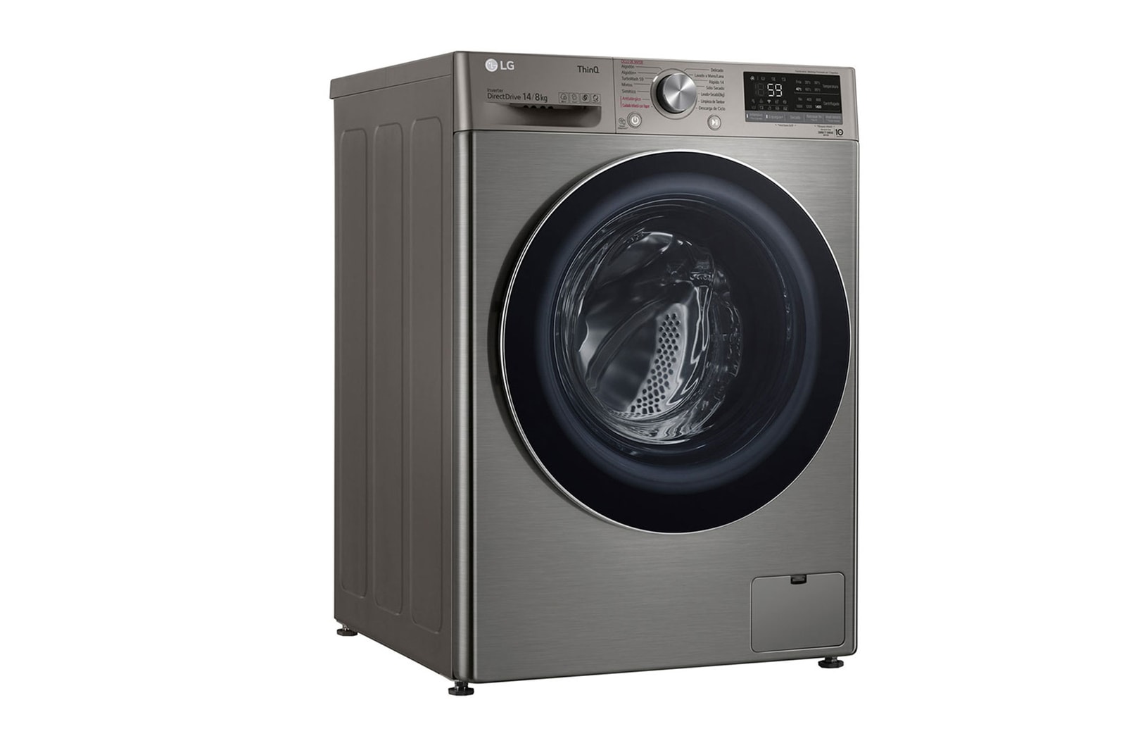LG Lavadora Secadora 14Kg/8Kg con AIDD™ y Steam, WD14VVC4S6C