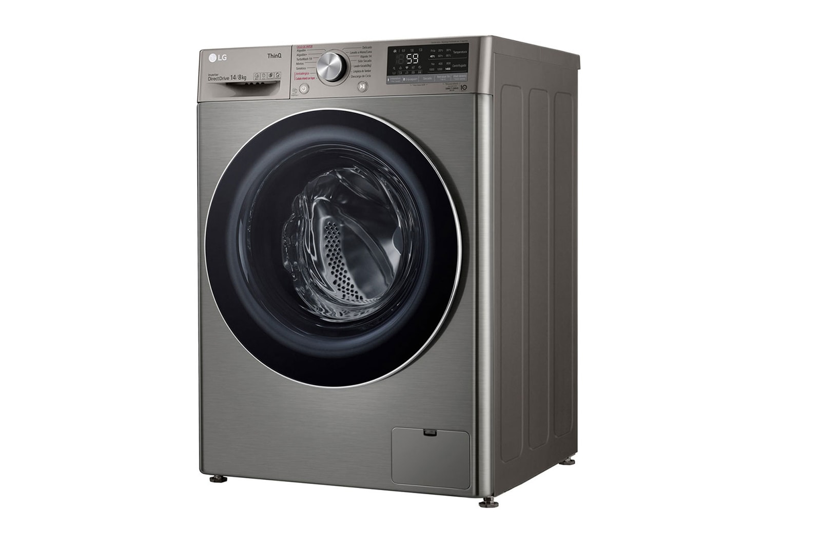 LG Lavadora Secadora 14Kg/8Kg con AIDD™ y Steam, WD14VVC4S6C