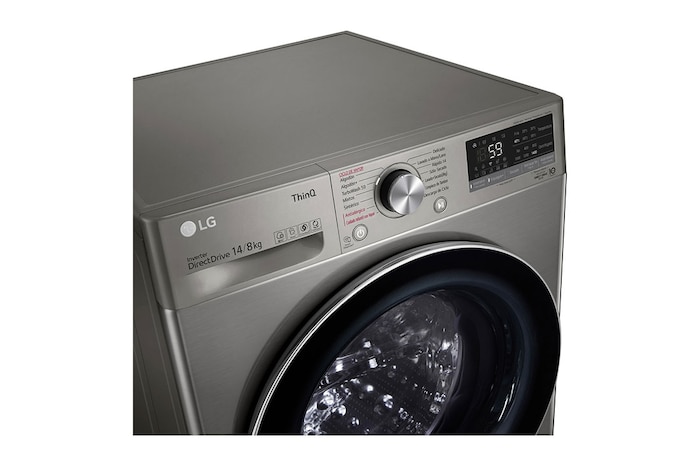 LG Lavadora Secadora 14Kg/8Kg con AIDD™ y Steam, WD14VVC4S6C