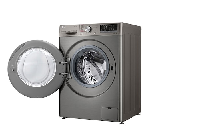 LG Lavadora Secadora 14Kg/8Kg con AIDD™ y Steam, WD14VVC4S6C