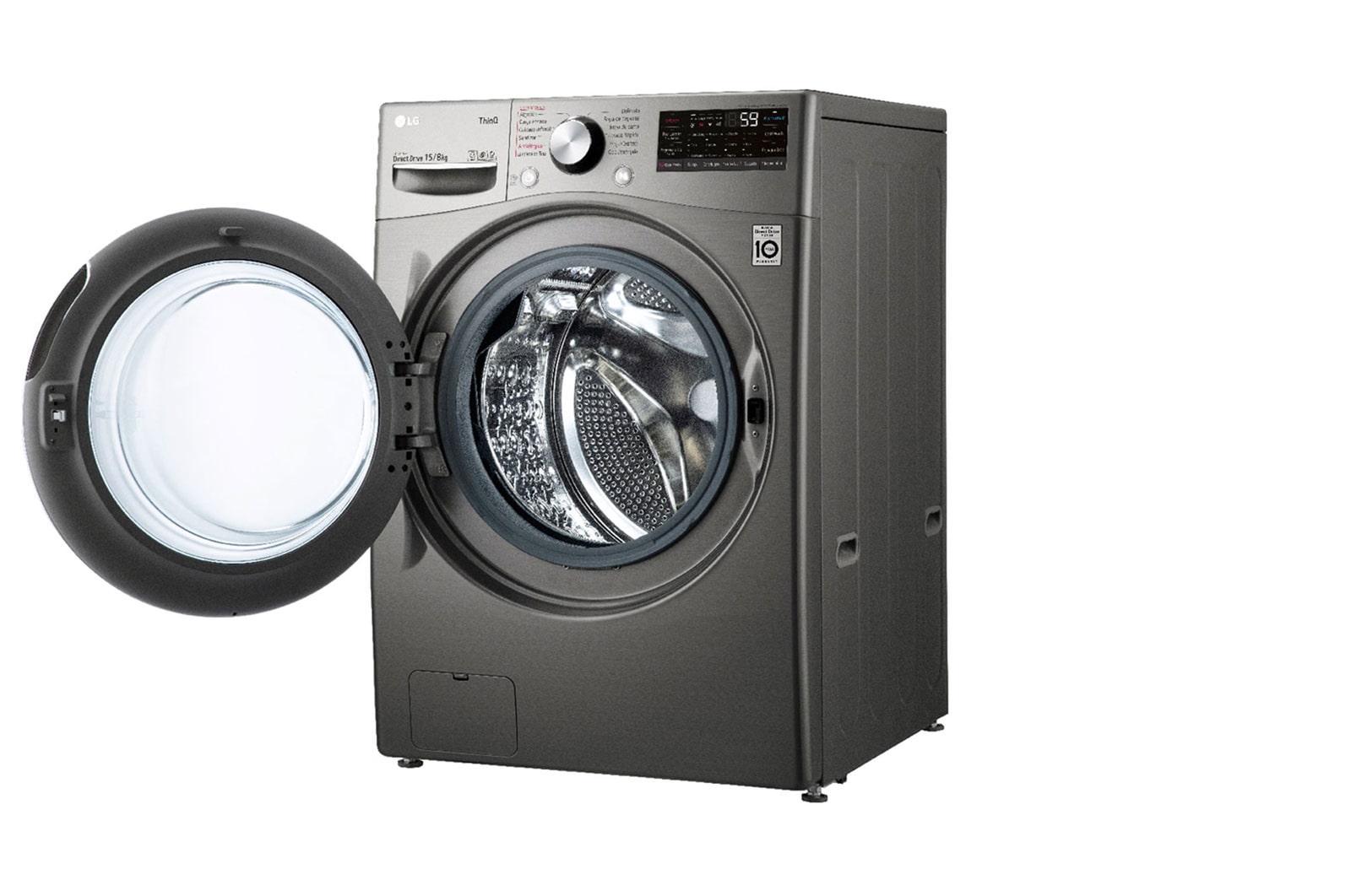 LG Lavadora Secadora 15Kg/8Kg con AIDD™, WD15DG2S6