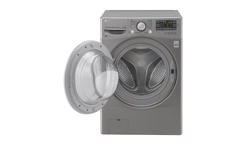 LG Lavadora – Secadora Carga Frontal con Motor Inverter Direct Drive y Capacidad Total de 15 kilos de lavado y 8 kilos de secado, WD15DG6