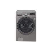 Vista frontal de Lavadora Carga Frontal con Tecnología Steam, motor Inverter Direct Drive y capacidad de 15 kilos de Lavado WD15DGS6