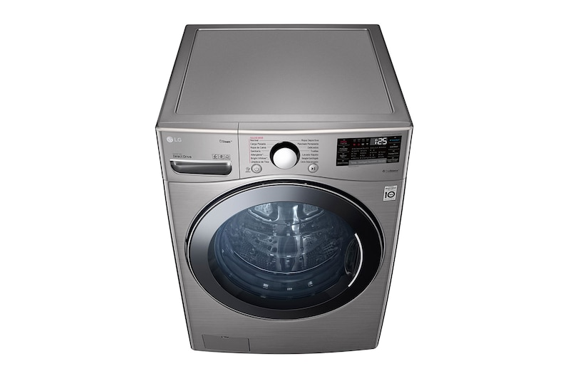 LG Lavadora-Secadora LG Carga Frontal con capacidad de 20 KG de lavado y 12 KG de Secado con Tecnología Steam, TurboWash y ThinQ, WD20VV2S6