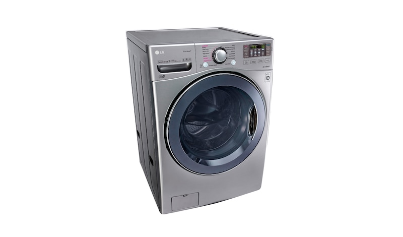 LG Lavadora – Secadora Carga Frontal con Motor Inverter Direct Drive y Capacidad Total de 20 kilos de lavado y 11 kilos de secado., WD20VVS6