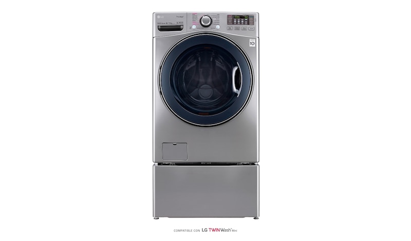 LG Lavadora – Secadora Carga Frontal con Motor Inverter Direct Drive y Capacidad Total de 20 kilos de lavado y 11 kilos de secado., WD20VVS6