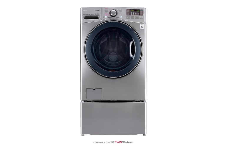 LG Lavadora – Secadora Carga Frontal con Motor Inverter Direct Drive y Capacidad Total de 20 kilos de lavado y 11 kilos de secado., WD20VVS6