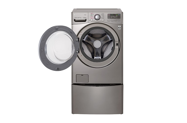 LG TWINWash™ Lavadora (20Kg) Secadora (11Kg) con motor Inverter Direct Drive y Mini lavadora (3,5Kg) motor Slim Inverter Direct Drive, WD20VVS6TW
