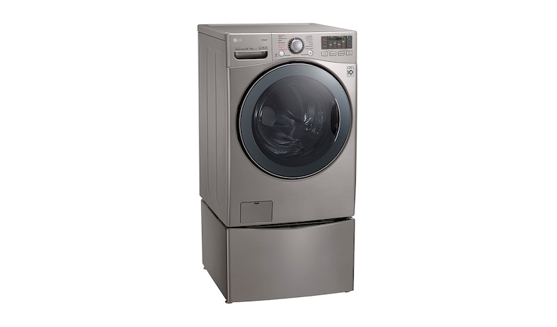 LG TWINWash™ Lavadora (20Kg) Secadora (11Kg) con motor Inverter Direct Drive y Mini lavadora (3,5Kg) motor Slim Inverter Direct Drive, WD20VVS6TW
