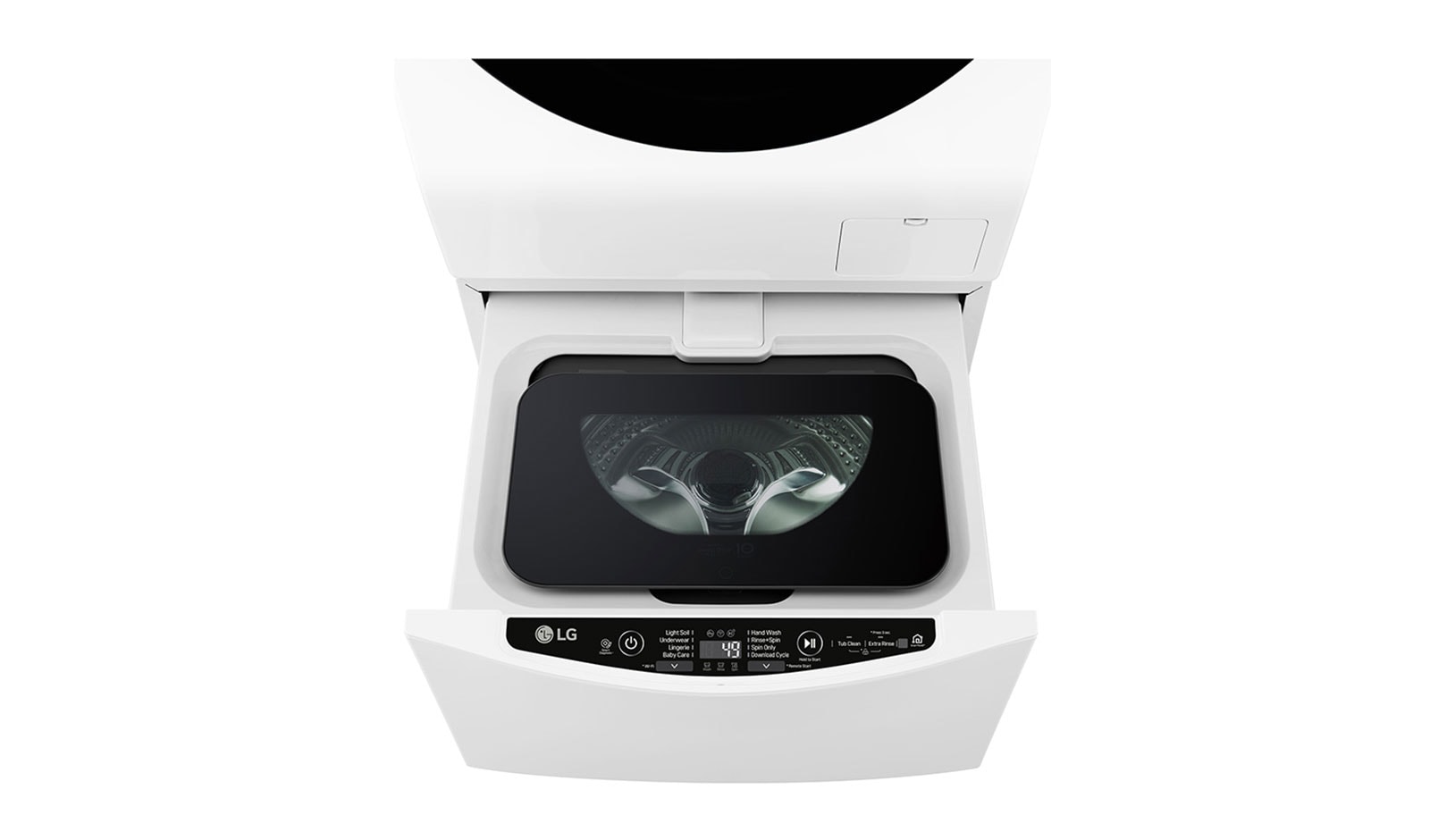 Vista frontal de Lavadora de 2 Kg con Motor Inverter Direct Drive WD2100CW