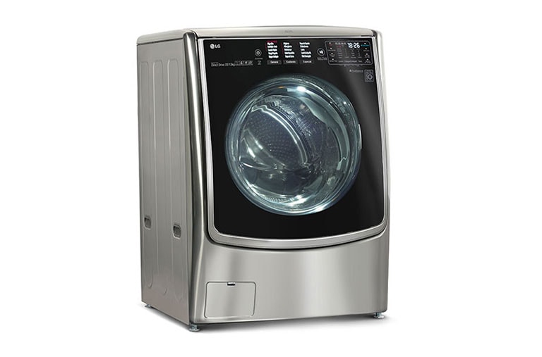 LG Lavadora-Secadora LG Carga Frontal con capacidad de 22 KG de lavado y 13 KG de Secado con Tecnología Steam, TurboWash y ThinQ , WD22VTS6