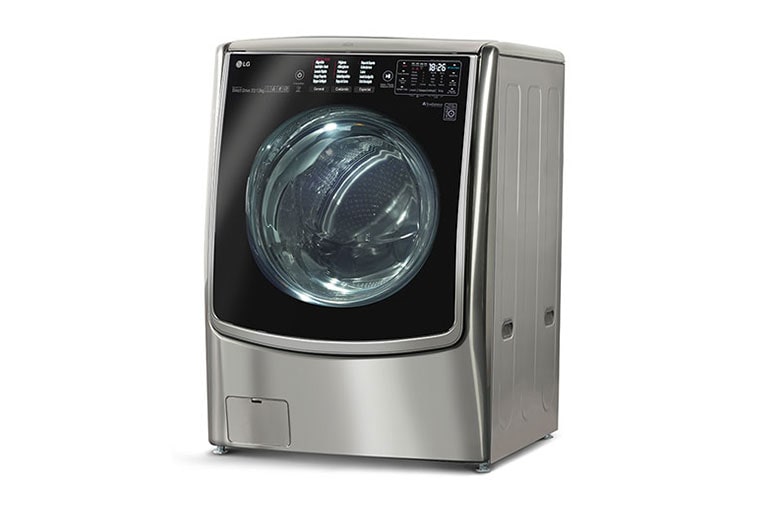 LG Lavadora-Secadora LG Carga Frontal con capacidad de 22 KG de lavado y 13 KG de Secado con Tecnología Steam, TurboWash y ThinQ , WD22VTS6