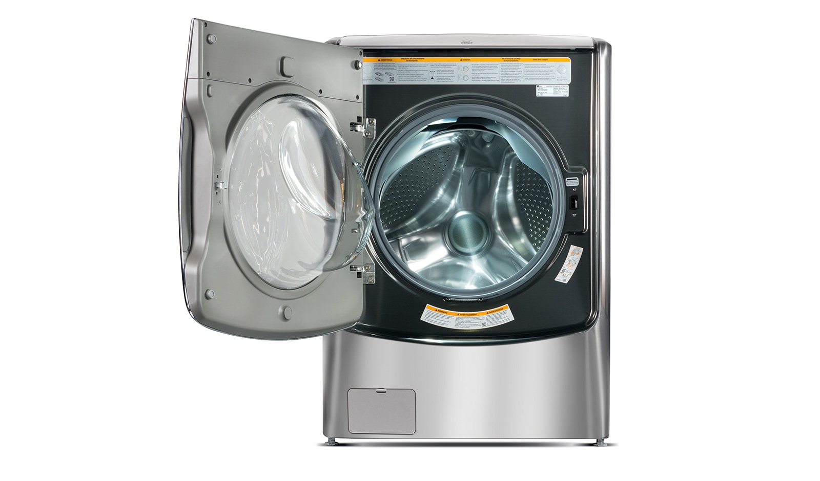 LG Lavadora-Secadora LG Carga Frontal con capacidad de 22 KG de lavado y 13 KG de Secado con Tecnología Steam, TurboWash y ThinQ , WD22VTS6