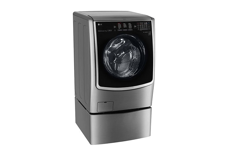 LG TWINWash™ Lavadora (22Kg) Secadora (13Kg) con motor Inverter Direct Drive y Mini lavadora (3,5Kg) motor Slim Inverter Direct Drive, WD22VTS6TW
