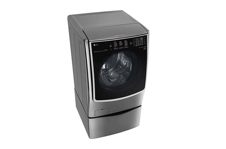LG TWINWash™ Lavadora (22Kg) Secadora (13Kg) con motor Inverter Direct Drive y Mini lavadora (3,5Kg) motor Slim Inverter Direct Drive, WD22VTS6TW