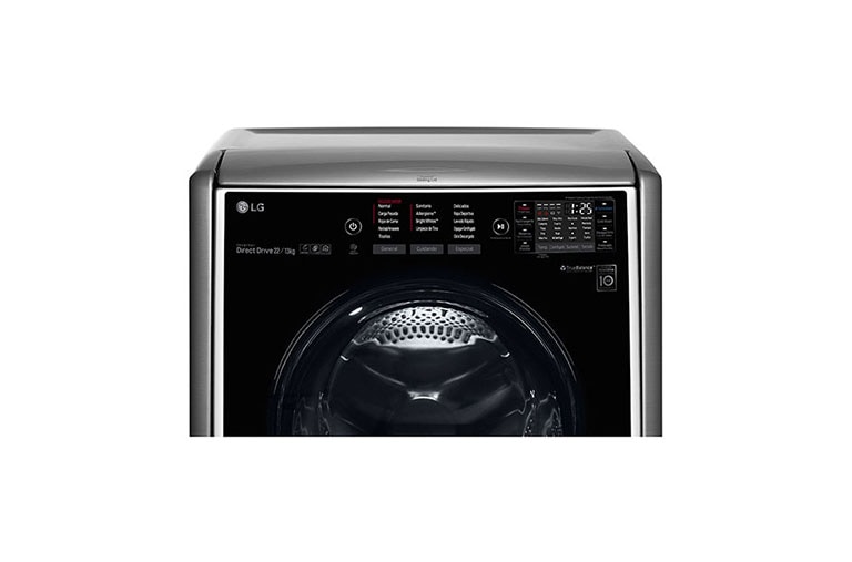 LG TWINWash™ Lavadora (22Kg) Secadora (13Kg) con motor Inverter Direct Drive y Mini lavadora (3,5Kg) motor Slim Inverter Direct Drive, WD22VTS6TW