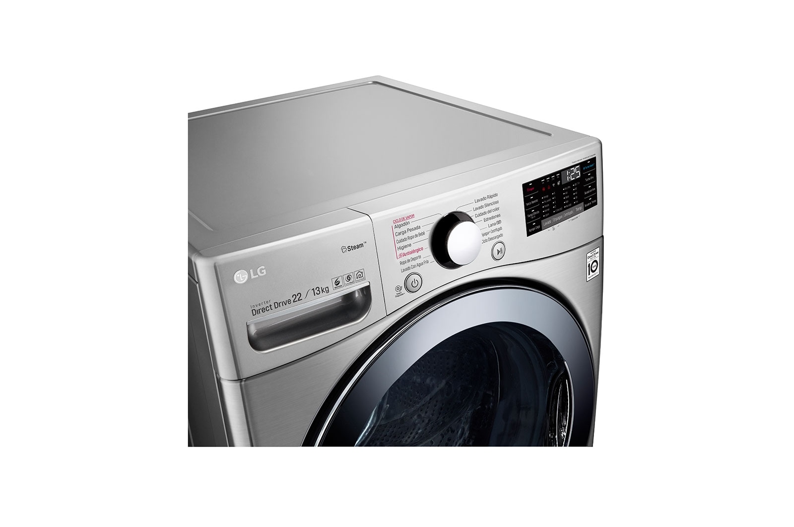 LG Lavadora Secadora 22Kg/12Kg con TurboWash™, WD22VV2S6