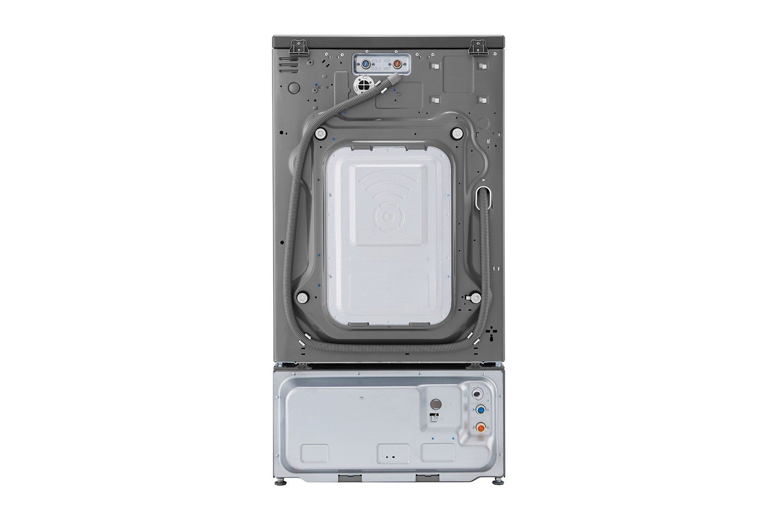LG  LG TWINWash™ Lavadora(22Kg) Secadora(13Kg) con motor Inverter Direct Drive y Mini Lavadora de (3,5Kg) con motor Slim Inverter Direct Drive, WD22VV2S6TW