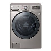 Vista frontal de Lavadora – Secadora Carga Frontal con Motor Inverter Direct Drive y Capacidad Total de 22 kilos de lavado y 11 kilos de secado. WD22VVS6