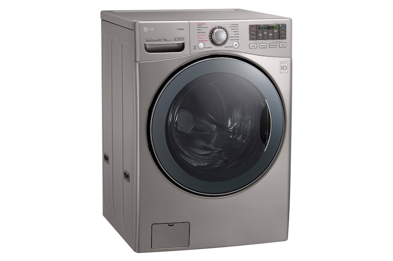 LG Lavadora – Secadora Carga Frontal con Motor Inverter Direct Drive y Capacidad Total de 22 kilos de lavado y 11 kilos de secado., WD22VVS6